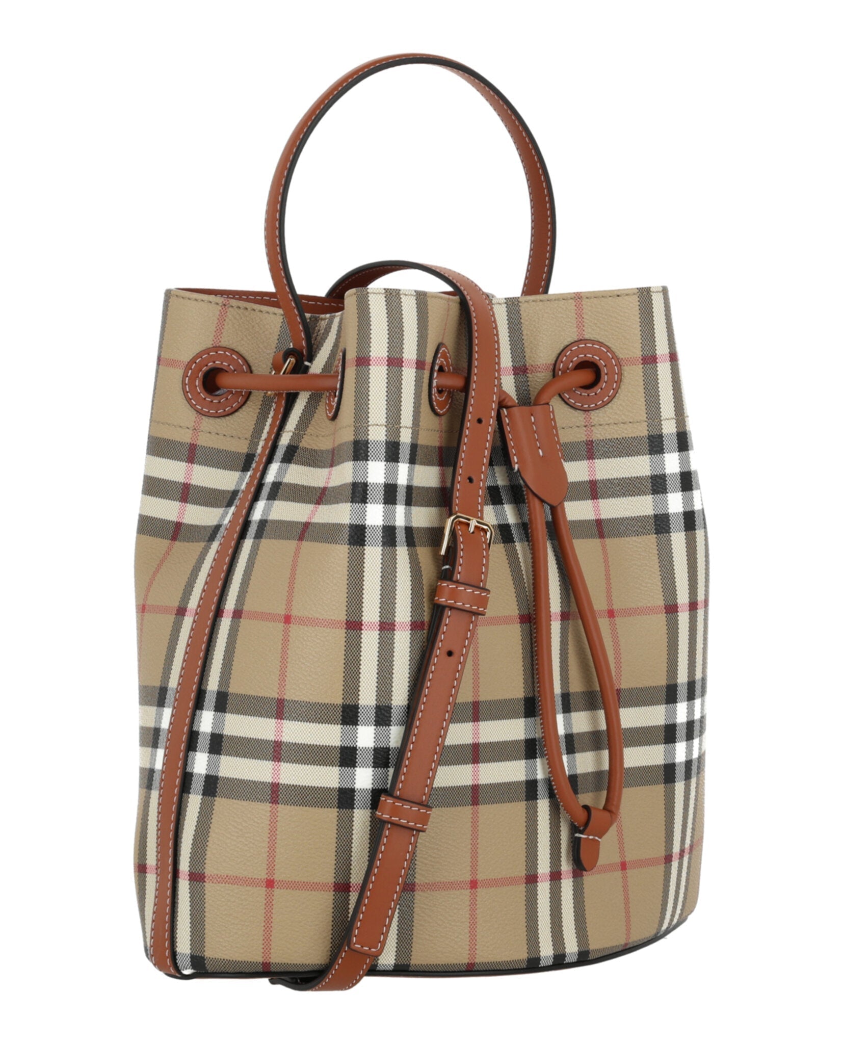Burberry Womens Small TB Bucket Bag