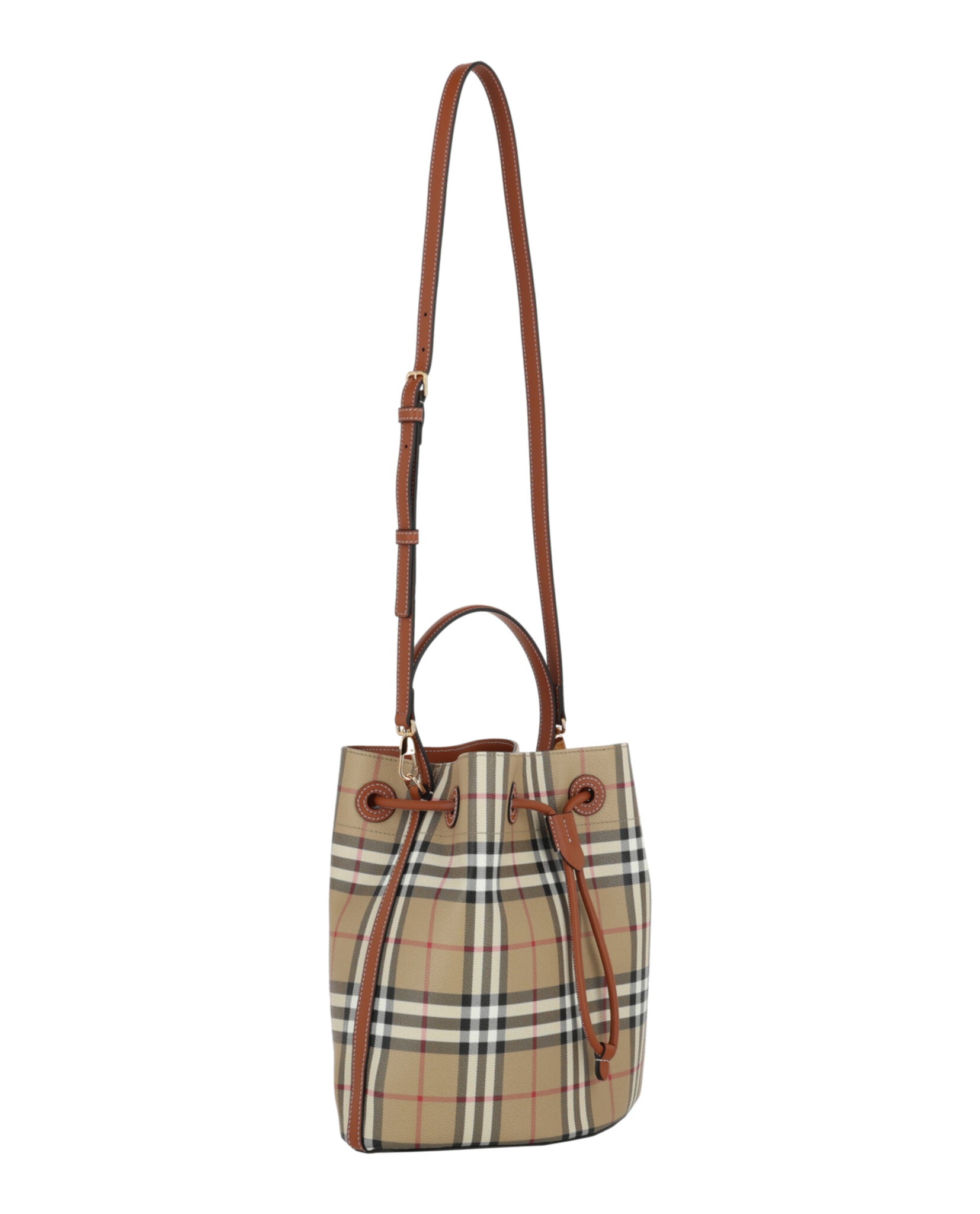 Burberry Womens Small TB Bucket Bag