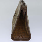 FENDI Zucchino Canvas Clutch Bag Beige81005