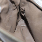 FENDI Zucchino Canvas Shoulder Bag Beige81011