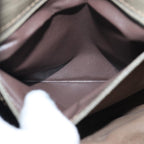 FENDI Zucchino Canvas Shoulder Bag Beige81011