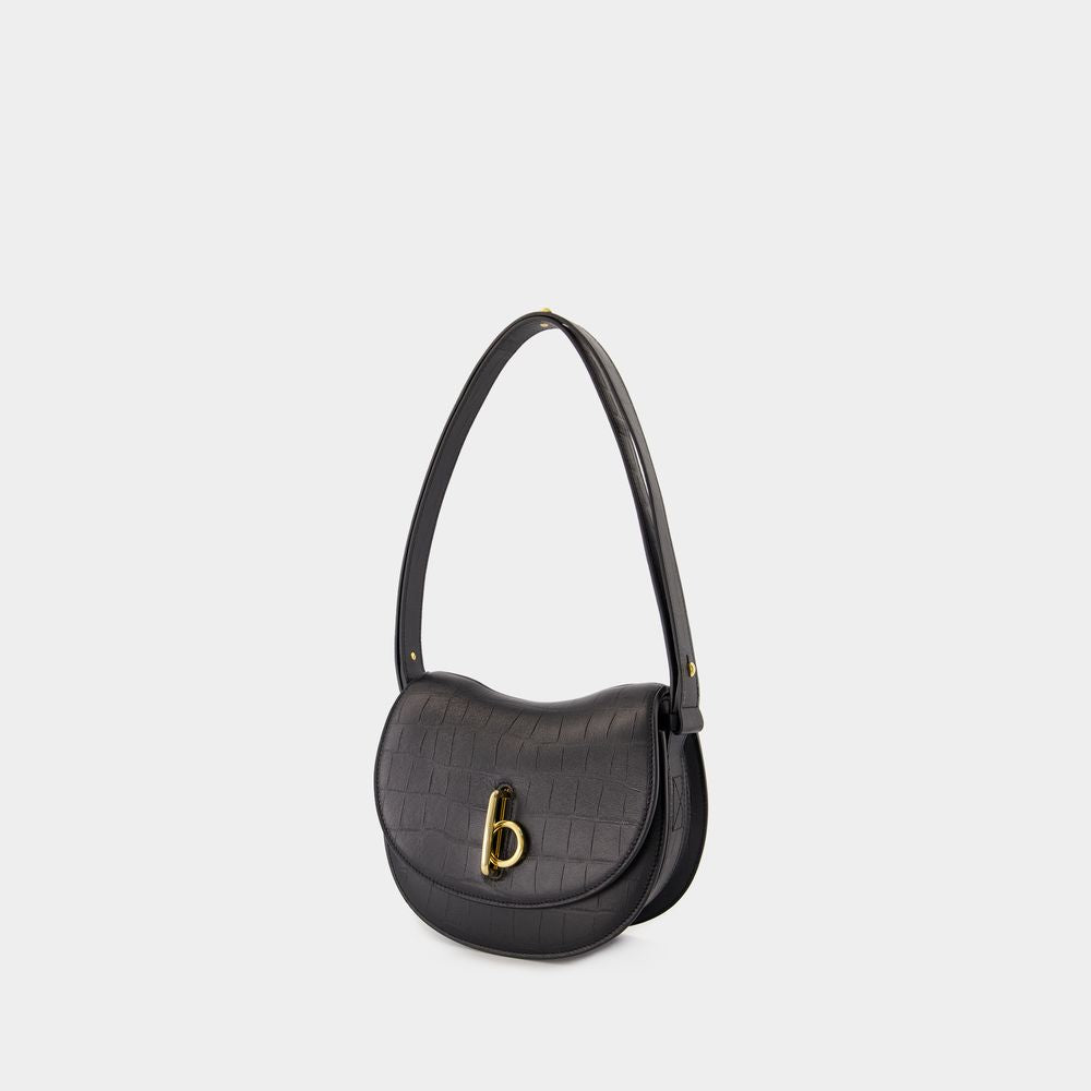 BURBERRY Elegant Leather Handbag for All Occasions