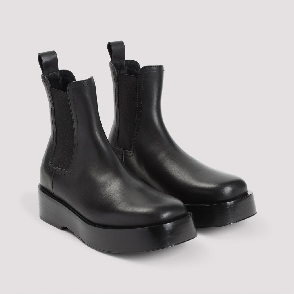 BOTTEGA VENETA Men's Leather Chelsea Ankle Boots