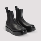 BOTTEGA VENETA Men's Leather Chelsea Ankle Boots