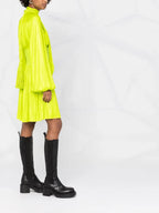 Bottega Veneta Tassel Detail Flared Dress
