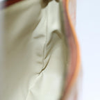 FENDI Zucchino Canvas Hand Bag Enamel Orange81071