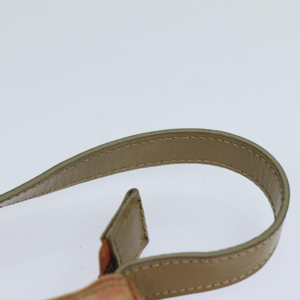 FENDI Zucchino Canvas Hand Bag Enamel Orange81071