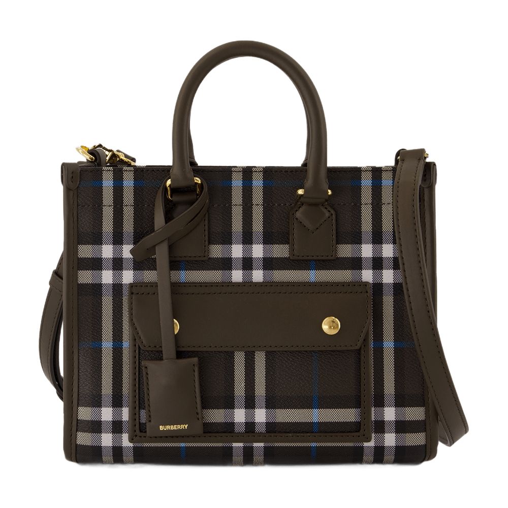 BURBERRY Mini Freya Shopper Handbag