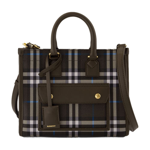 BURBERRY Mini Freya Shopper Handbag