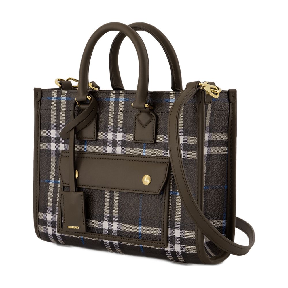 BURBERRY Mini Freya Shopper Handbag