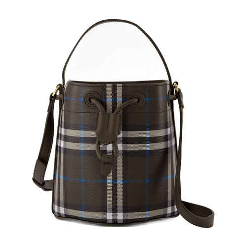 BURBERRY Mini Drawstring Crossbody Bag