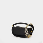BURBERRY Mini Clip Shoulder Handbag