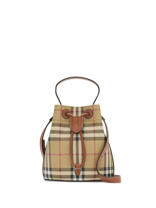 BURBERRY Mini Bucket Handbag