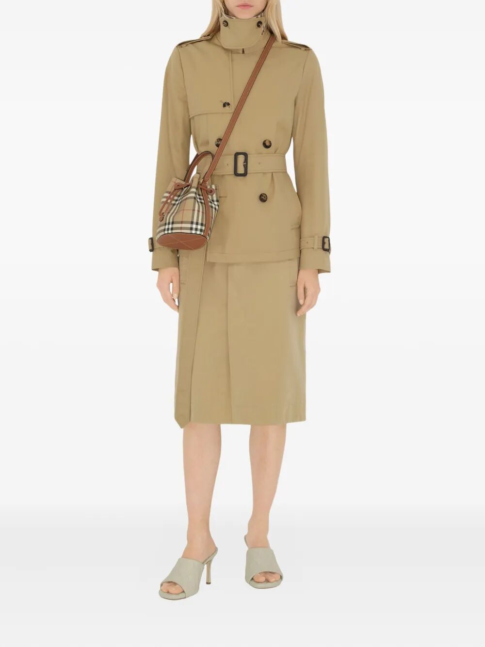 BURBERRY Mini Drawstring Handbag for Women