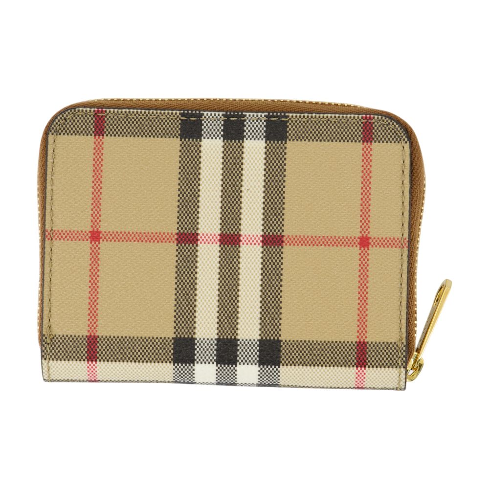 BURBERRY Unisex Mini Zip Wallet for FW25