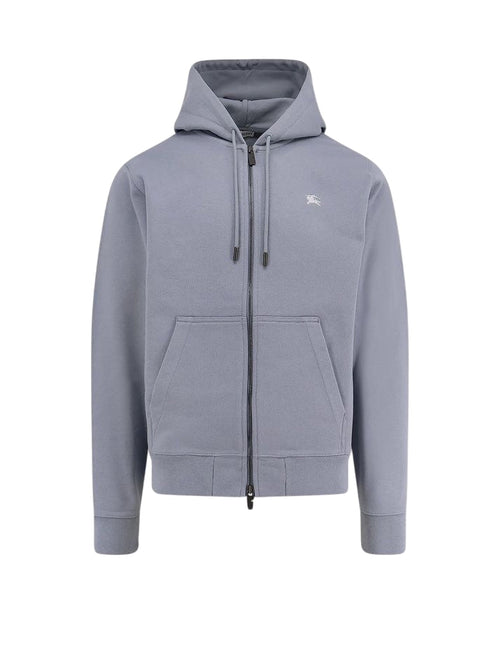 BURBERRY Hooded Zip-Up Sweatshirt for Men - Slim Fit