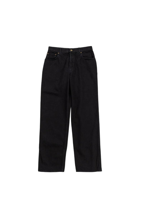 BURBERRY Loose Fit Cotton Denim Jeans for Men