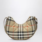 BURBERRY Horseshoe Nylon Messenger Handbag (23.5 CM)