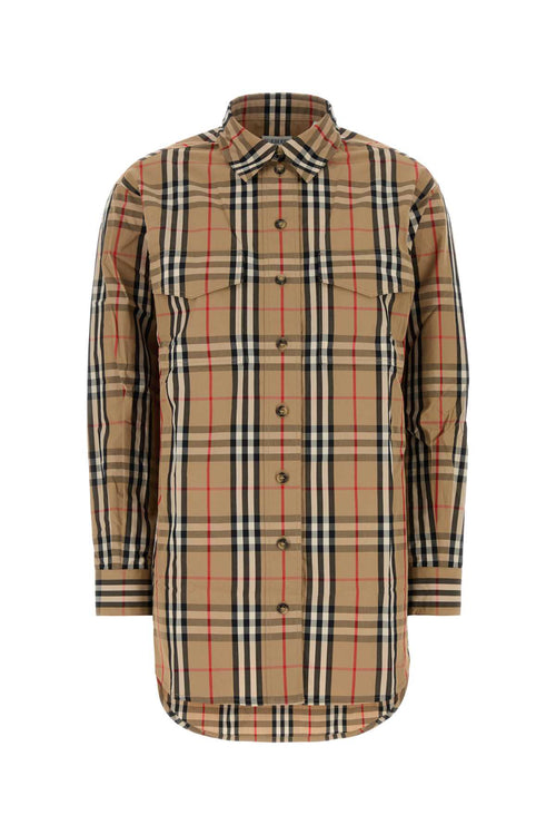 BURBERRY Embroidered Cotton Shirt for Women