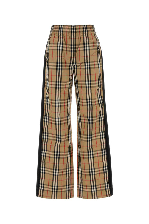 BURBERRY Embroidered Poplin Pant for Women