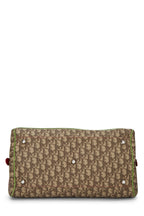 Dior,  Brown Trotter Coated Canvas Rasta Bowler Bag, Brown