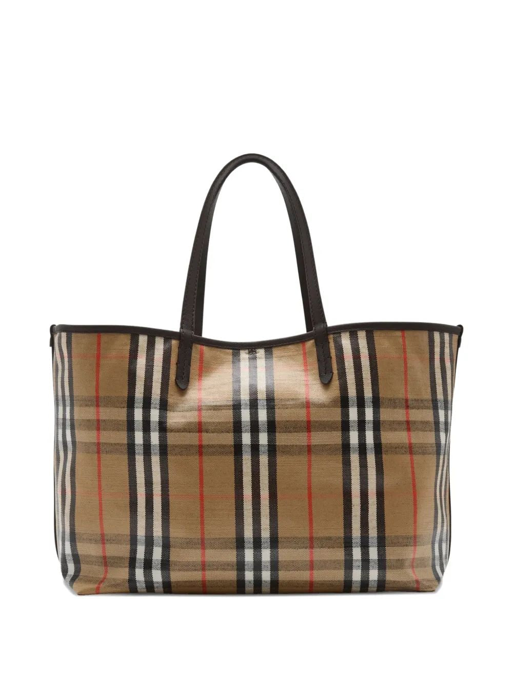 BURBERRY Highlands Media Tote Handbag - 38 CM Width