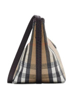 BURBERRY Mini Highlands Printed Canvas Handbag