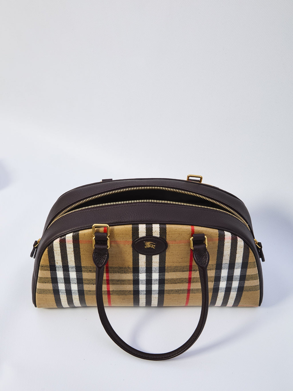 BURBERRY Highlands Mini Tote Handbag