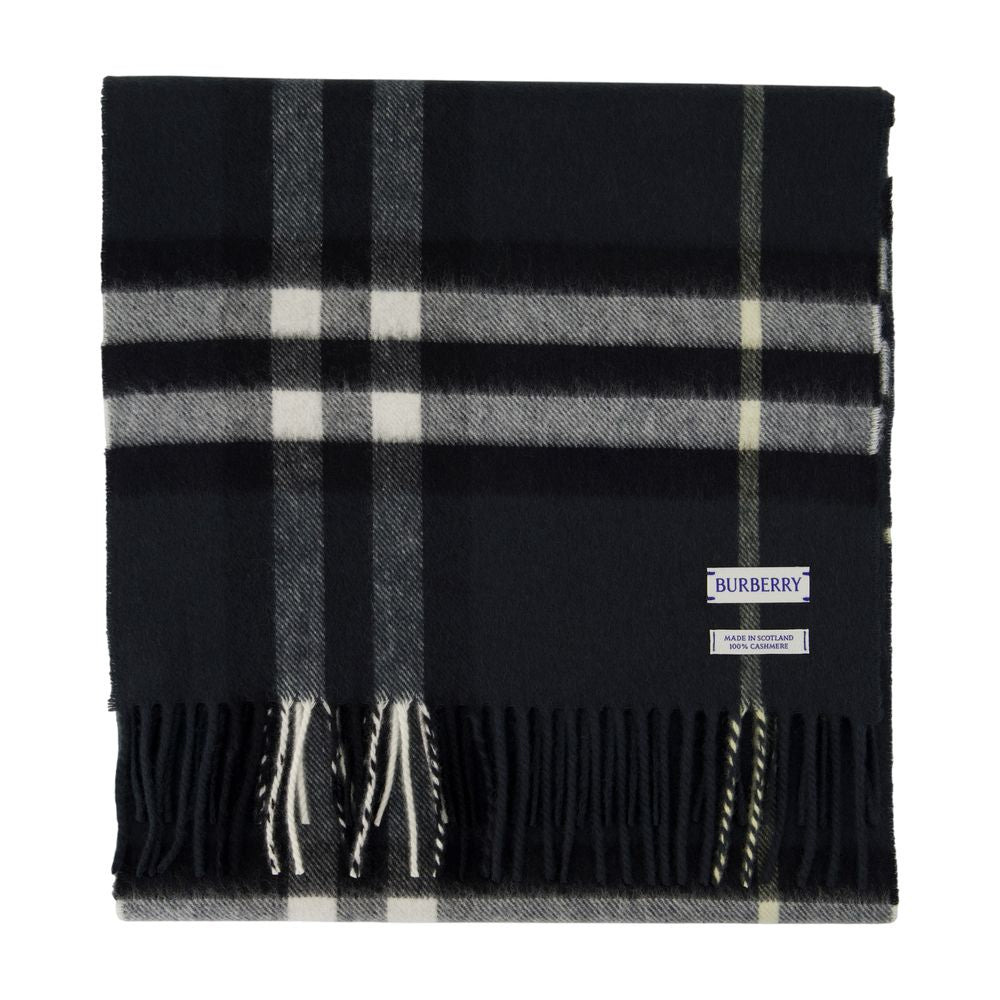 BURBERRY Giant Check Cashmere Scarf