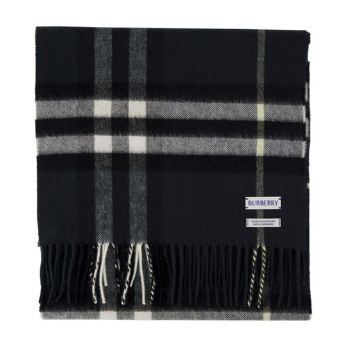 BURBERRY Giant Check Cashmere Scarf