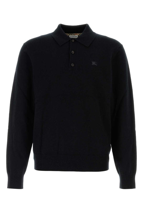 BURBERRY Cashmere Blend Polo Shirt for Men