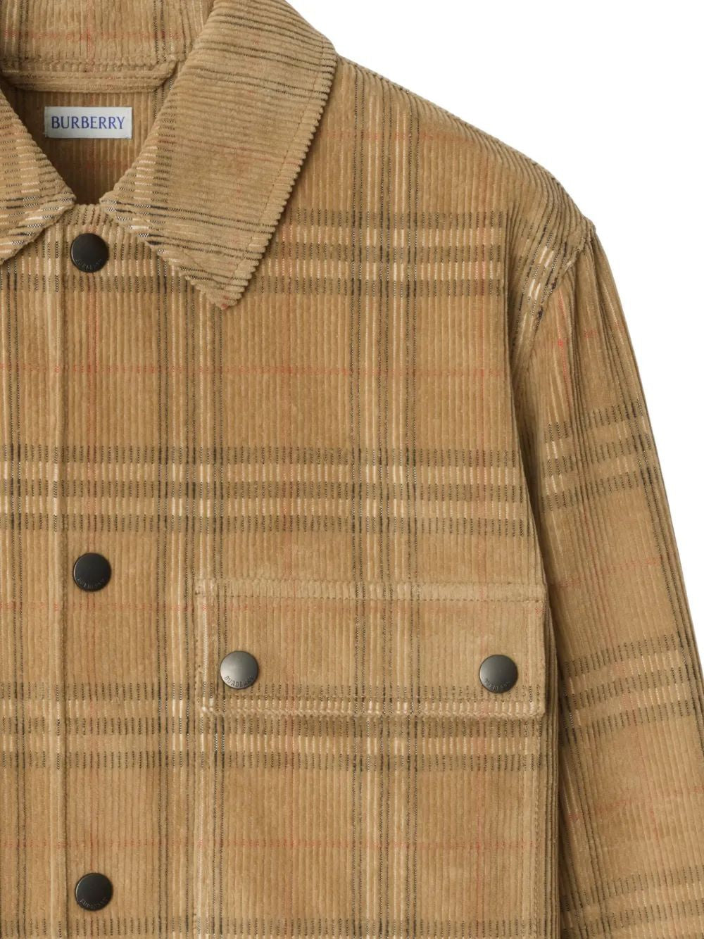 BURBERRY Men's Long Sleeve Mini Check Shirt