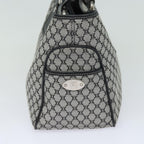CELINE Triomphe Hand Bag Canvas Navy  81135