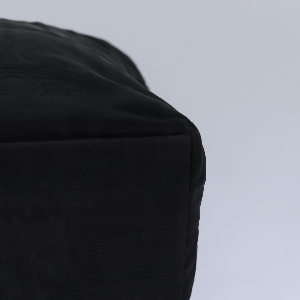 FENDI Zucca Canvas Hand Bag Black81139