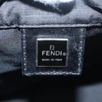 FENDI Zucca Canvas Hand Bag Black81139