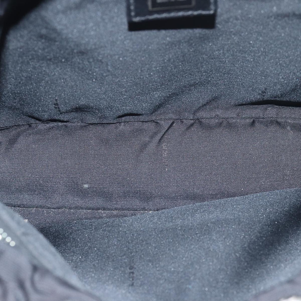 FENDI Zucca Canvas Hand Bag Black81139