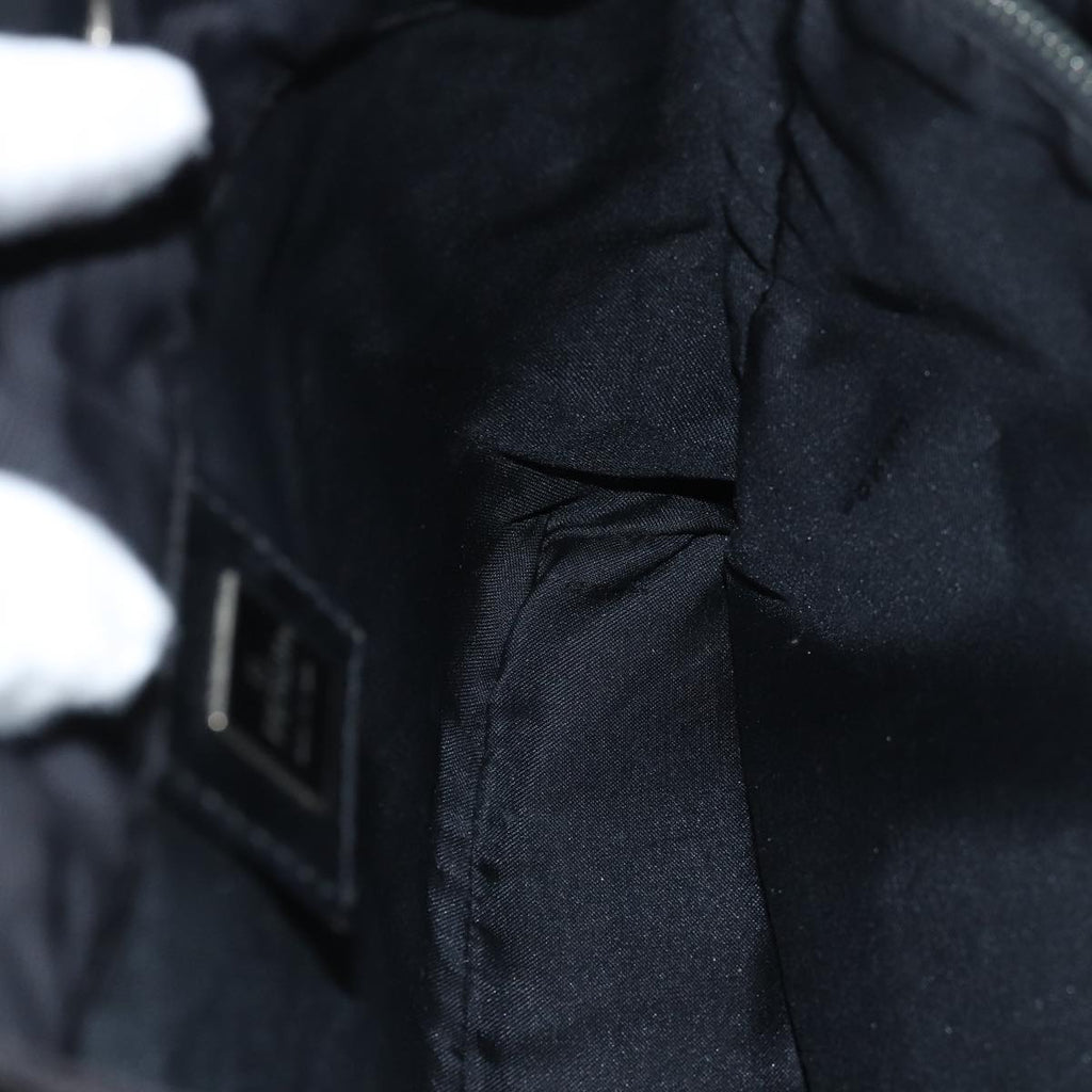 FENDI Zucca Canvas Hand Bag Black81139