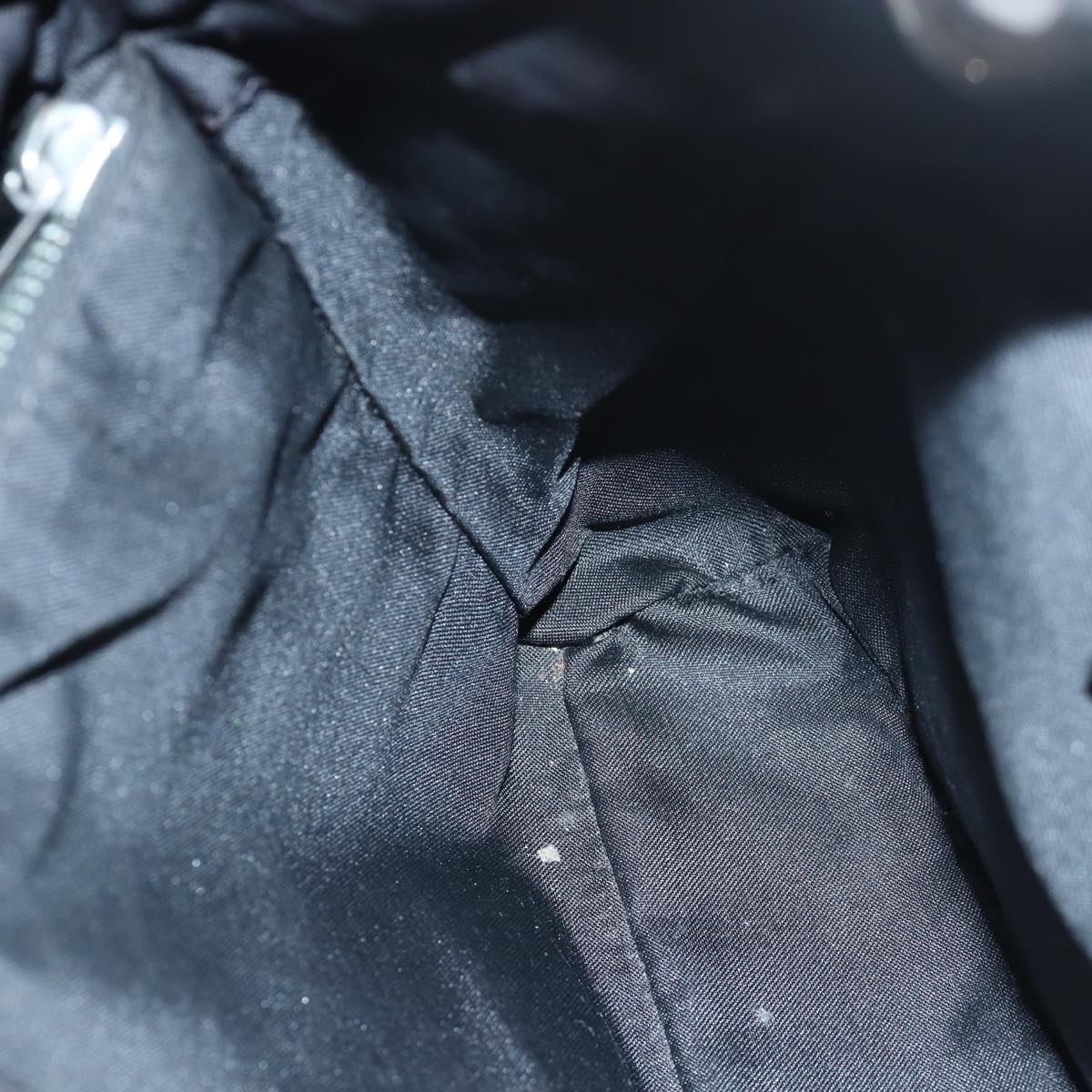 FENDI Zucca Canvas Hand Bag Black81139