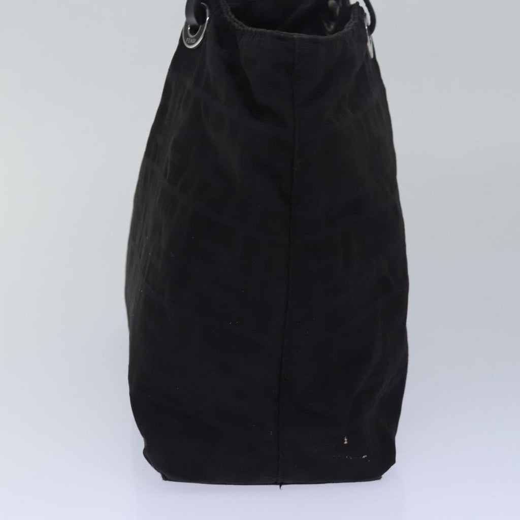 FENDI Zucca Canvas Hand Bag Black81139