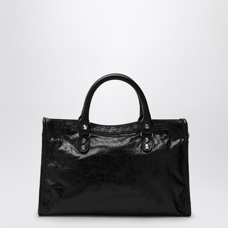 Balenciaga Le City Small Tote Bag Black Women