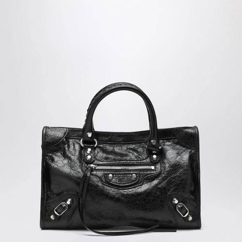 Balenciaga Le City Small Tote Bag Black Women