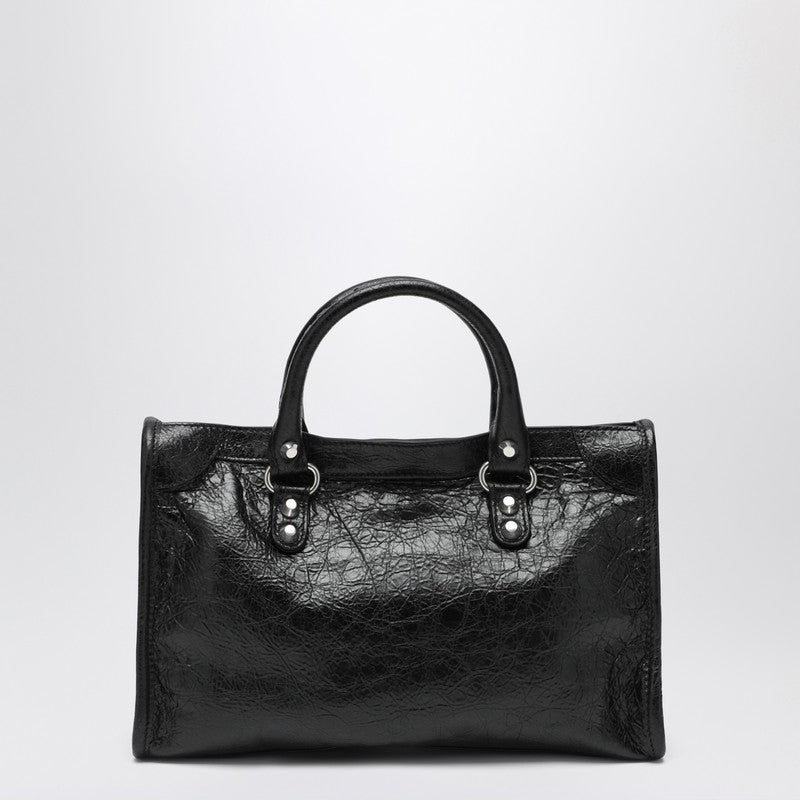 Balenciaga Le City Small Tote Bag Black Women