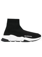 Balenciaga Speed Trainer High Top Sneakers Black