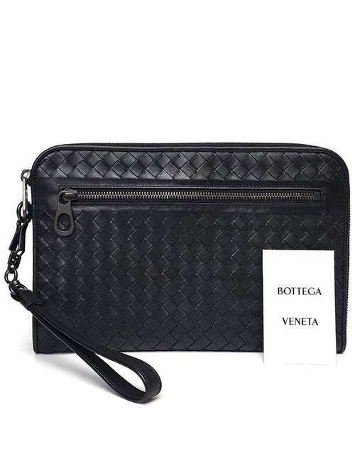 Bottega Veneta 493190 Intrecciato Weaving Clutch Bag