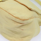 FENDI Mamma Baguette Shoulder Bag Nylon Yellow81189