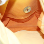 FENDI Mamma Baguette Shoulder Bag Nylon Yellow81189