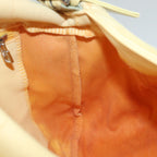 FENDI Mamma Baguette Shoulder Bag Nylon Yellow81189