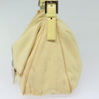FENDI Mamma Baguette Shoulder Bag Nylon Yellow81189