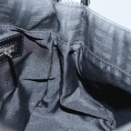 FENDI Zucca Canvas Mamma Baguette Shoulder Bag Black81190