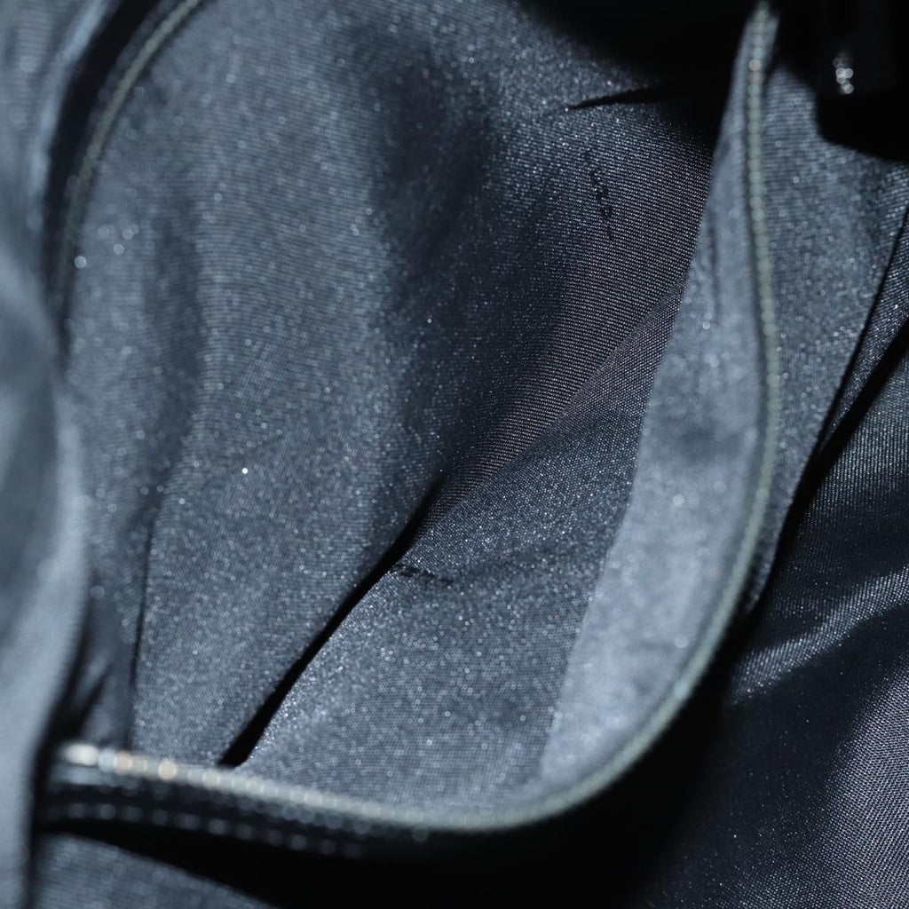 FENDI Zucca Canvas Mamma Baguette Shoulder Bag Black81190